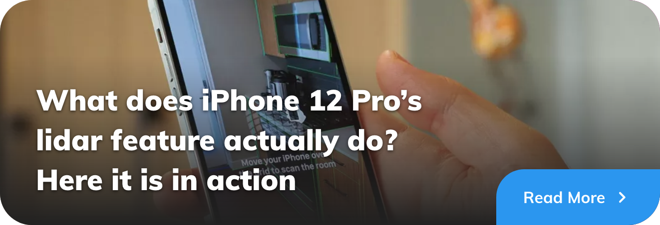 What does iPhone 12 Pro's lidar feature actually do? Here it is in action
