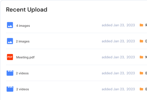upload files