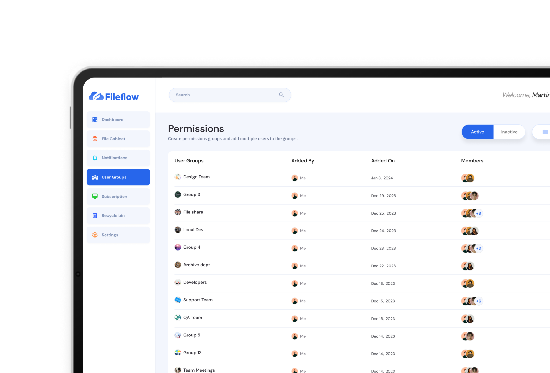 Large Files Manage
