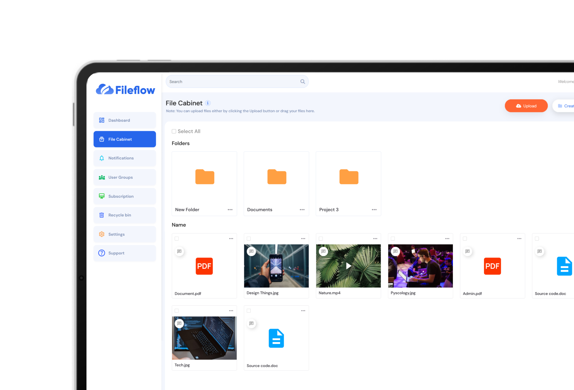 Large Files Manage
