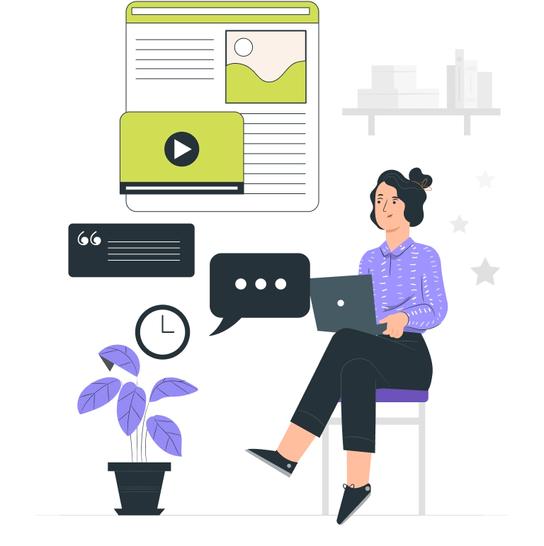 Blog resources illustration