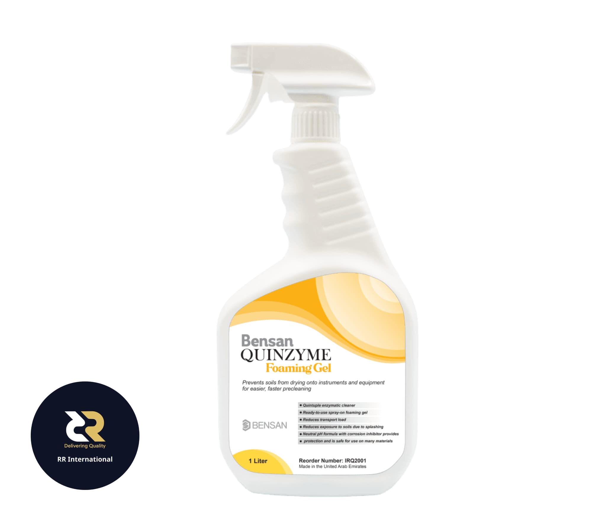 Quinzyme Foaming Gel